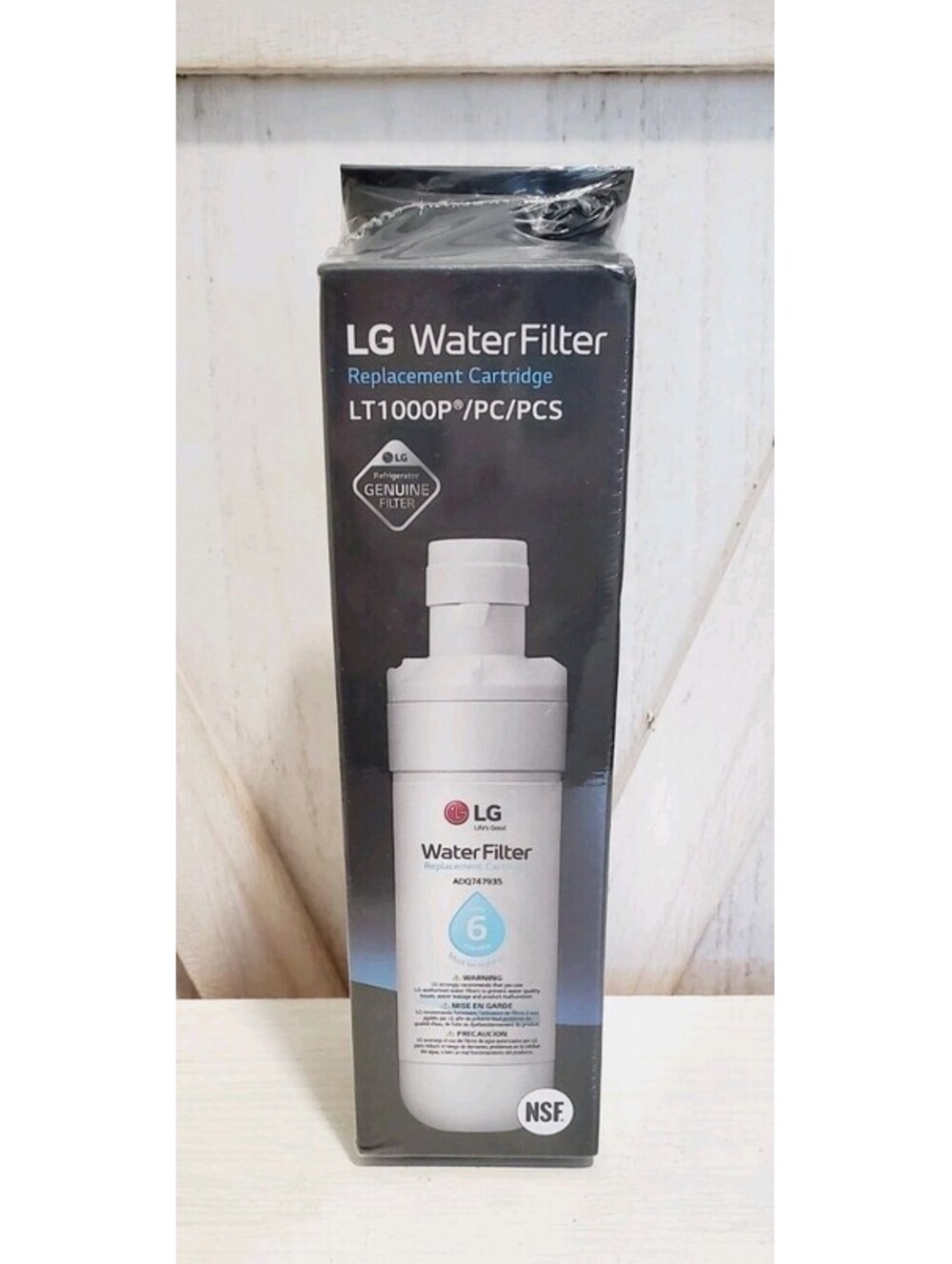 Genuine OEM LG LT1000P Refrigerator Water Filter ADQ747935 Factory Sealed NSF